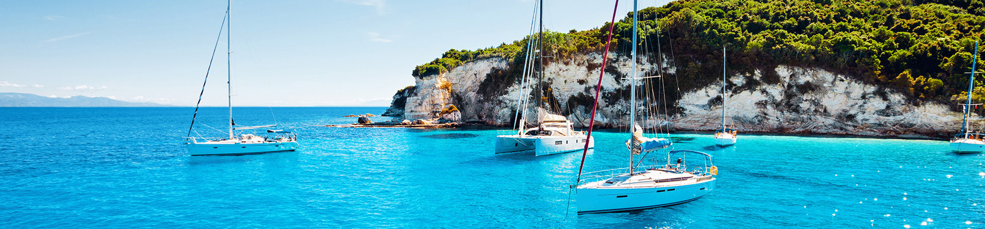 Segelboote chartern in Griechenland