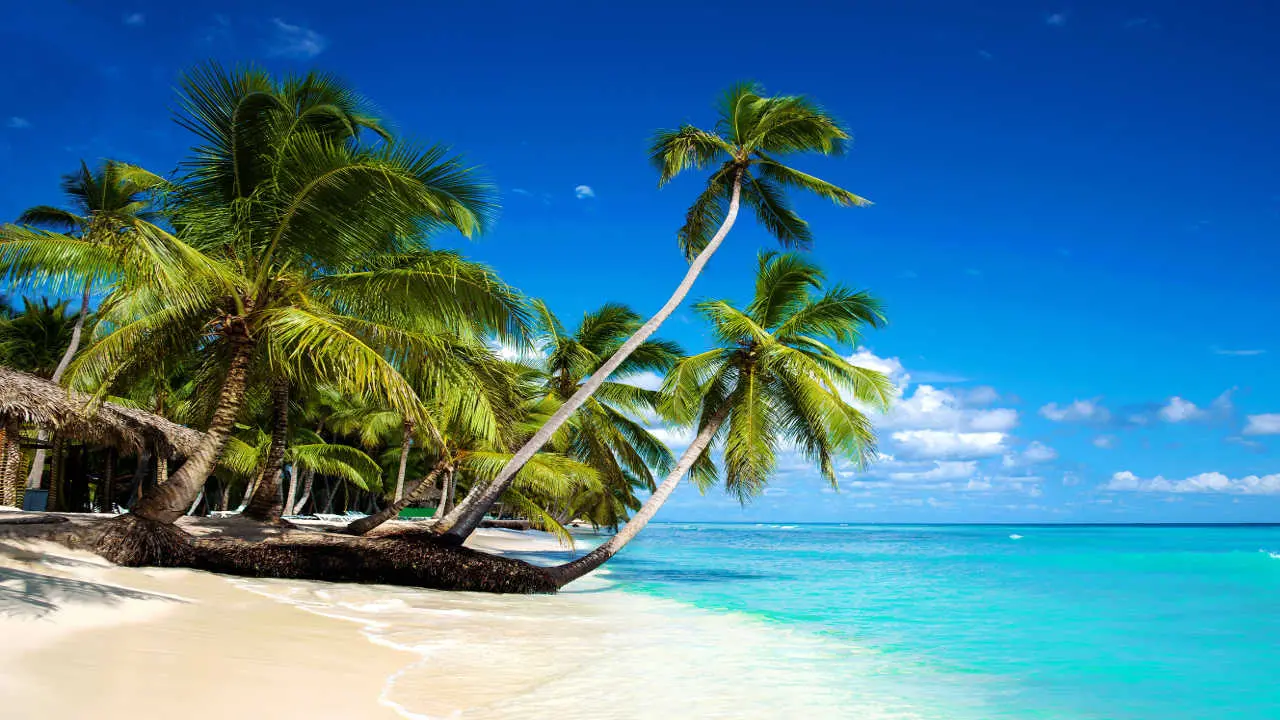 Sailing and motorboat routes in the Caribbean